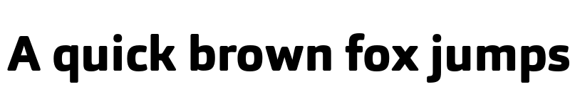 Preview of FONTSPRING DEMO - Orgon ExtraBold Regular font