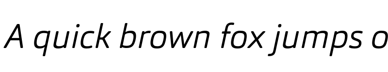 Preview of FONTSPRING DEMO - Orgon Light Italic font