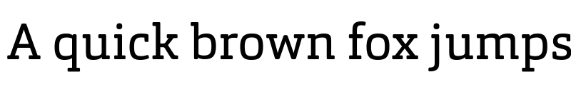 Preview of FONTSPRING DEMO - Orgon Slab Regular font