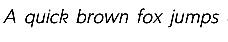 Preview of FONTSPRING DEMO - Oslo Italic font