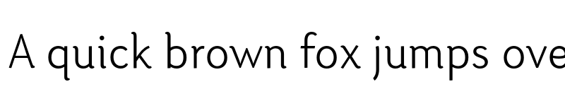 Preview of FONTSPRING DEMO - Otari-Light Regular font