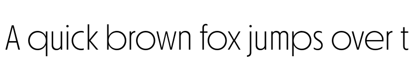 Preview of FONTSPRING DEMO - Otterco Display ExtraLight Regular font