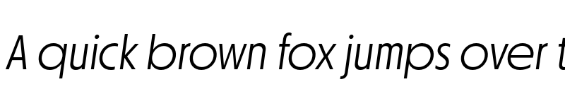 Preview of FONTSPRING DEMO - Otterco Display Light Italic font
