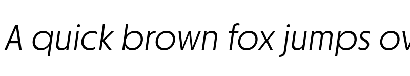 Preview of FONTSPRING DEMO - Otterco Light Italic font