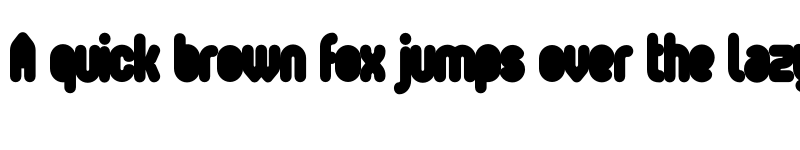 Preview of FONTSPRING DEMO - Oval Black Regular font