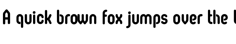 Preview of FONTSPRING DEMO - Oval Bold Regular font