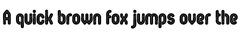 Preview of FONTSPRING DEMO - Oval Double Deco Regular font