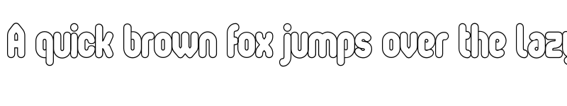 Preview of FONTSPRING DEMO - Oval Single Light Regular font