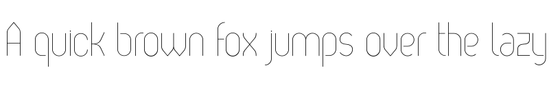 Preview of FONTSPRING DEMO - Oval Thin Regular font