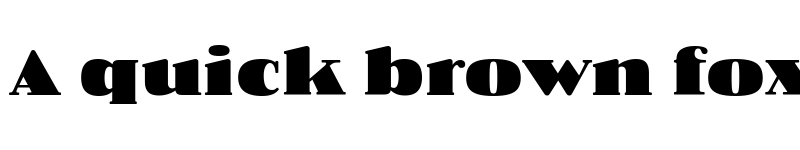 Preview of FONTSPRING DEMO - Overbold Regular font