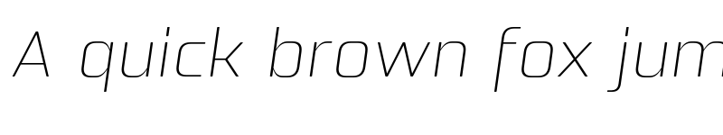 Preview of FONTSPRING DEMO - Oxima Light Italic Regular font