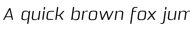 Preview of FONTSPRING DEMO - Oxima Regular Italic Regular font