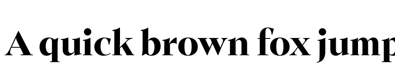 Preview of FONTSPRING DEMO - Ozana Pro Display Ozana Pro Display Bold font