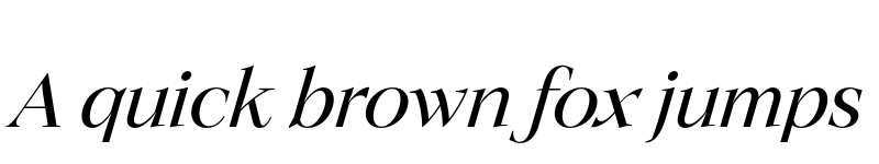 Preview of FONTSPRING DEMO - Ozana Pro Display Ozana Pro Display Light Italic font