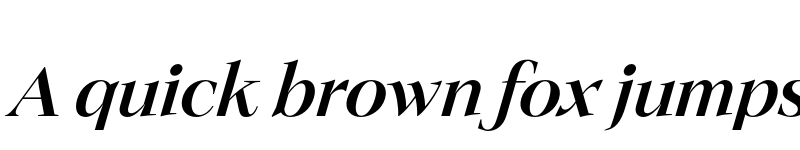 Preview of FONTSPRING DEMO - Ozana Pro Display Ozana Pro Display Medium Italic font