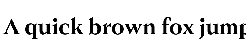 Preview of FONTSPRING DEMO - Ozana Pro Text DemiBold Regular font