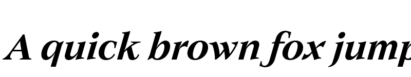 Preview of FONTSPRING DEMO - Ozana Pro Text Ozana Pro Text DemiBd Italic font