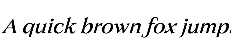 Preview of FONTSPRING DEMO - Ozana Pro Text Ozana Pro Text Italic font