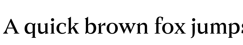 Preview of FONTSPRING DEMO - Ozana Pro Text Regular font