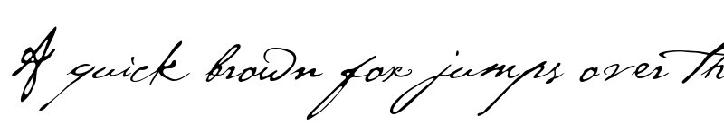 Preview of FONTSPRING DEMO - P22 Cezanne Regular font