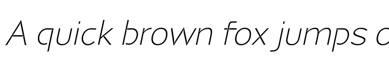 Preview of FONTSPRING DEMO - P22 Coda Light Italic font