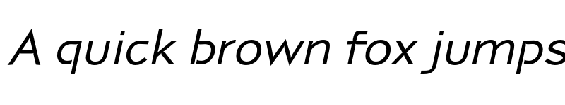 Preview of FONTSPRING DEMO - P22 Coda Pro SemiBold Italic font