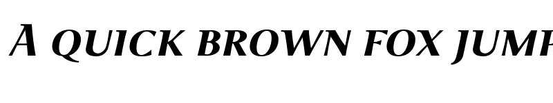 Preview of FONTSPRING DEMO - P22 Foxtrot Sans SC Bold Italic font