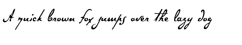 Preview of FONTSPRING DEMO - P22 Gauguin Brush Regular font