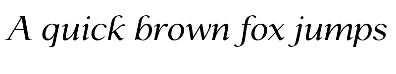Preview of FONTSPRING DEMO - P22 Late November Italic font