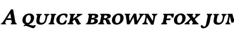 Preview of FONTSPRING DEMO - P22 Mackinac Ex Bold SC Italic font