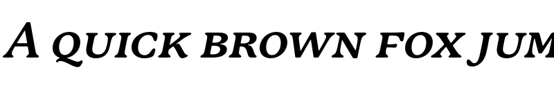 Preview of FONTSPRING DEMO - P22 Mackinac SC Bold Italic font