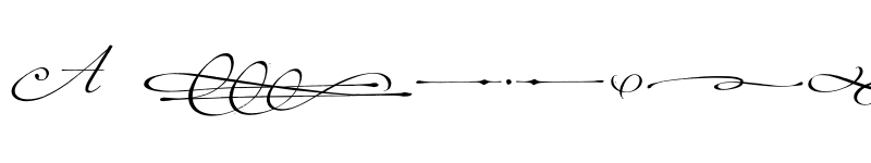 Preview of FONTSPRING DEMO - P22 Marcel Ornaments Regular font