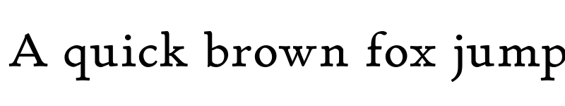 Preview of FONTSPRING DEMO - P22 Stickley Pro Caption Regular font