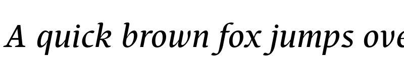 Preview of FONTSPRING DEMO - Pagewalker Italic font