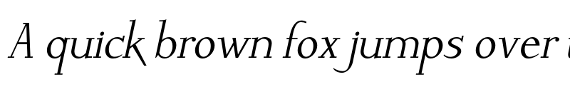 Preview of FONTSPRING DEMO - PaillasOblique Regular font