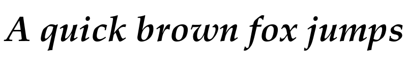 Preview of FONTSPRING DEMO - Palazzo Pro Bold Italic font