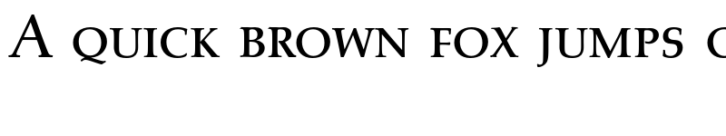 Preview of FONTSPRING DEMO - Palazzo Pro Caps Regular font