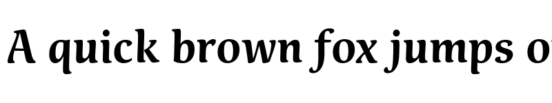 Preview of FONTSPRING DEMO - Pallada Bold Regular font