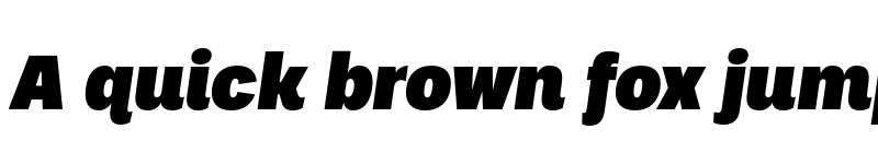 Preview of FONTSPRING DEMO - Palo Black Italic Regular font