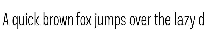 Preview of FONTSPRING DEMO - Palo Compressed Light Regular font