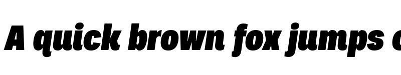 Preview of FONTSPRING DEMO - Palo Condensed Black Italic Regular font