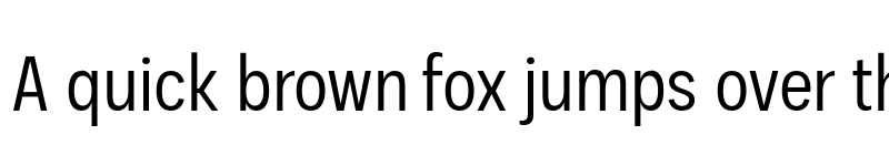 Preview of FONTSPRING DEMO - Palo Condensed Regular font