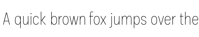Preview of FONTSPRING DEMO - Palo Condensed Thin Regular font
