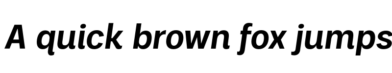 Preview of FONTSPRING DEMO - Palo Semibold Italic Regular font