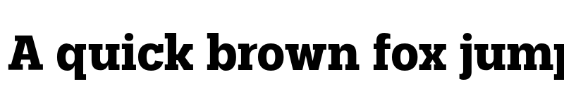 Preview of FONTSPRING DEMO - Palo Slab Bold font