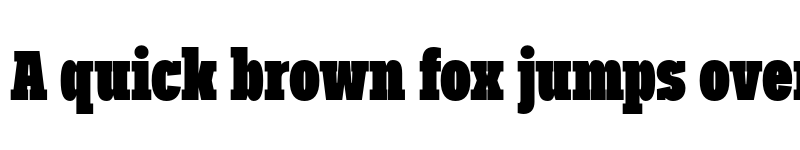 Preview of FONTSPRING DEMO - Palo Slab Comp Black Regular font