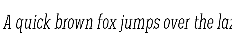 Preview of FONTSPRING DEMO - Palo Slab Comp Light Oblique Regular font