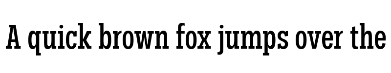 Preview of FONTSPRING DEMO - Palo Slab Comp Medium Regular font