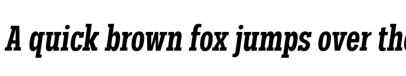 Preview of FONTSPRING DEMO - Palo Slab Comp Semibold Oblique Regular font