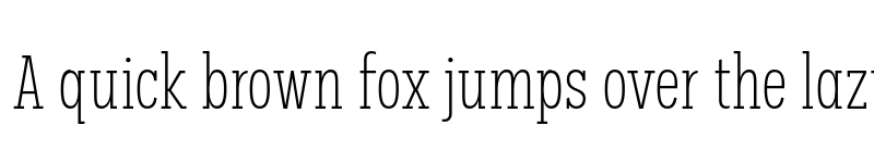 Preview of FONTSPRING DEMO - Palo Slab Comp Xlight Regular font